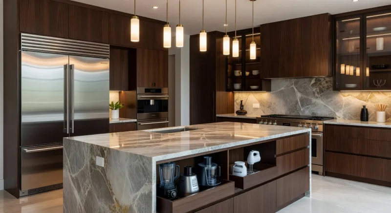 how to store small appliances in a small kitchen